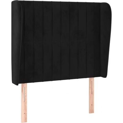 vidaXL Kopfteil - Schwarz - Höhenverstellbar - Klassisches Design vidaXL Kopfteil - Schwarz - Höhenverstellbar - Klassisches Design