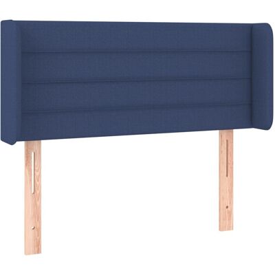 vidaXL Kopfteil mit Ohren Blau - Kopfteil - Blau - Verstellbare Höhe vidaXL Kopfteil mit Ohren Blau - Kopfteil - Blau - Verstellbare Höhe