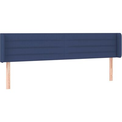 vidaXL Čelo postele s ušami modré - Kopfteil - Blau vidaXL Čelo postele s ušami modré - Kopfteil - Blau