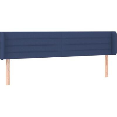 vidaXL Kopfteil - Verstellbar, Blau - Kopfteil vidaXL Kopfteil - Verstellbar, Blau - Kopfteil