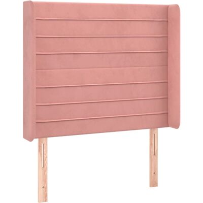 vidaXL Rosa Kopfteil mit Ohren 147x16x78/88 cm - Kopfteil vidaXL Rosa Kopfteil mit Ohren 147x16x78/88 cm - Kopfteil