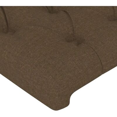 vidaXL Kopfteil mit Ohren Dunkelbraun - Bettkopfteil 83x16x78/88cm vidaXL Kopfteil mit Ohren Dunkelbraun - Bettkopfteil 83x16x78/88cm
