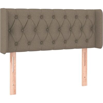 vidaXL Kopfteil mit Ohren Taupe - Kopfteil vidaXL Kopfteil mit Ohren Taupe - Kopfteil