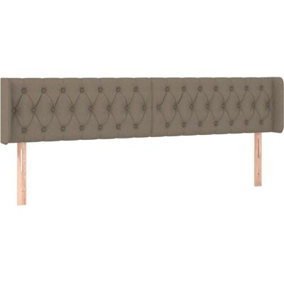 vidaXL Kopfteil Taupe - Kopfteil vidaXL Kopfteil Taupe - Kopfteil
