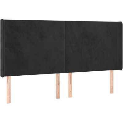 vidaXL Kopfteil - Schwarz - Höhenverstellbar - Elegantes Design vidaXL Kopfteil - Schwarz - Höhenverstellbar - Elegantes Design