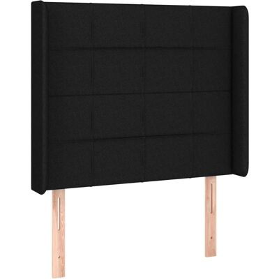 vidaXL Kopfteil - Schwarz - Höhenverstellbar, Elegant, Klassisch vidaXL Kopfteil - Schwarz - Höhenverstellbar, Elegant, Klassisch