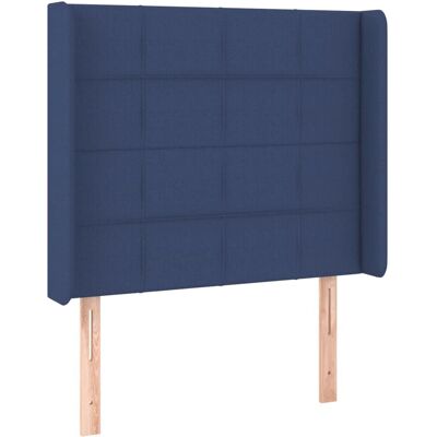 vidaXL Kopfteil - Verstellbar Blau Stoff Klassisch vidaXL Kopfteil - Verstellbar Blau Stoff Klassisch