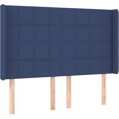 vidaXL Kopfteil - Blau - Höhenverstellbar - Elegantes Klassisches Design - Kopfteil vidaXL Kopfteil - Blau - Höhenverstellbar - Elegantes Klassisches Design - Kopfteil