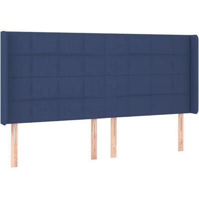 VidaXL Kopfteil - Blau - Höhenverstellbar - Kopfteil VidaXL Kopfteil - Blau - Höhenverstellbar - Kopfteil