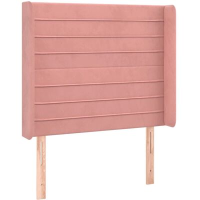 vidaXL Kopfteil Pink - Kopfteil, Höhenverstellbar, Samt, 83x16x118/128 cm vidaXL Kopfteil Pink - Kopfteil, Höhenverstellbar, Samt, 83x16x118/128 cm