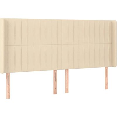 vidaXL Kopfteil - Verstellbar Creme - Kopfteil, Stoff, Modell 615370 vidaXL Kopfteil - Verstellbar Creme - Kopfteil, Stoff, Modell 615370