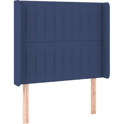 vidaXL Kopfteil - Verstellbar, Blau, Klassisches Design vidaXL Kopfteil - Verstellbar, Blau, Klassisches Design