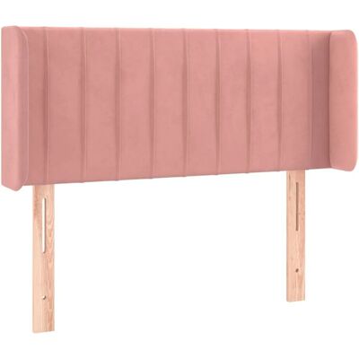 vidaXL Kopfteile Pink - 103x16x118/128 cm vidaXL Kopfteile Pink - 103x16x118/128 cm