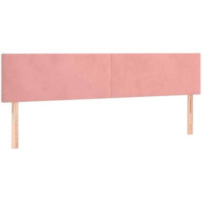 Maisonchic Pinkes Samt-LED-Kopfteil - Schlafzimmerdeko Maisonchic Pinkes Samt-LED-Kopfteil - Schlafzimmerdeko