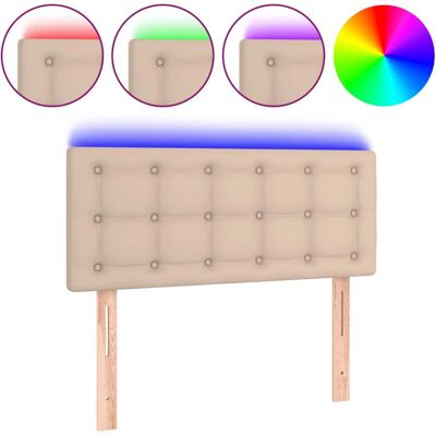 vidaXL Kopfteil/Fußteil - Elegantes LED, Verstellbar, Langlebiges Kunstleder - Kopfteil/Fußteil vidaXL Kopfteil/Fußteil - Elegantes LED, Verstellbar, Langlebiges Kunstleder - Kopfteil/Fußteil