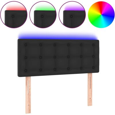 Tête de lit LED VidaXL - Noir - Tête de lit - Publicité Tête de lit LED VidaXL - Noir - Tête de lit - Publicité
