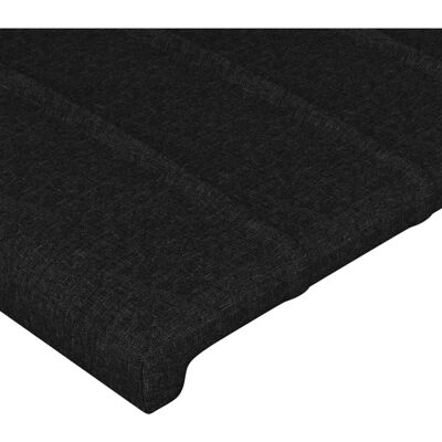 MaisonChic Modernes LED-Kopfteil, Schwarz, 200x5x78/88 cm - Kopfteil MaisonChic Modernes LED-Kopfteil, Schwarz, 200x5x78/88 cm - Kopfteil