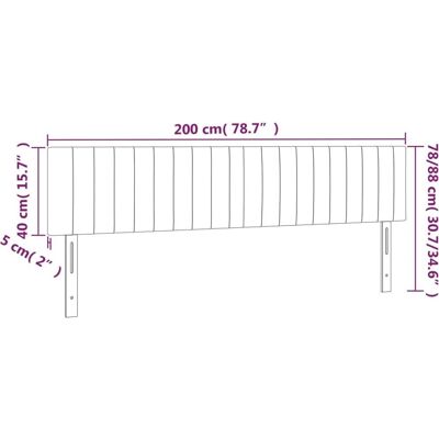 Cabecero Maisonchic Modelo 200x5x78/88 cm LED Regulable - Cabecero Cabecero Maisonchic Modelo 200x5x78/88 cm LED Regulable - Cabecero