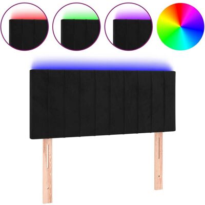 vidaXL Kopfteil - Verstellbares Samt LED - Kopfteil vidaXL Kopfteil - Verstellbares Samt LED - Kopfteil
