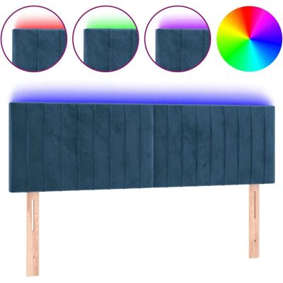 vidaXL 3121902 Hoofdbord Donkerblauw - Hoofdbord vidaXL 3121902 Hoofdbord Donkerblauw - Hoofdbord