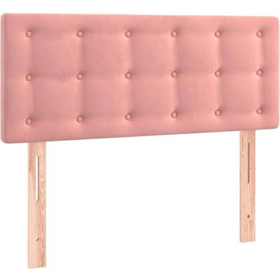 VidaXL Rosa Samt LED-Kopfteil - Kopfteil VidaXL Rosa Samt LED-Kopfteil - Kopfteil