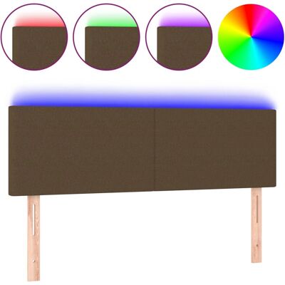 VidaXL Kopfteil - Dunkelbraun - Kopfteil, Verstellbar, LED, Modern VidaXL Kopfteil - Dunkelbraun - Kopfteil, Verstellbar, LED, Modern