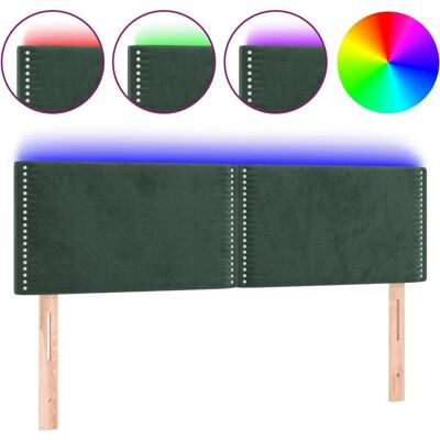 VidaXL Kopfteil - Dunkelgrün - Modernes elegantes Design VidaXL Kopfteil - Dunkelgrün - Modernes elegantes Design