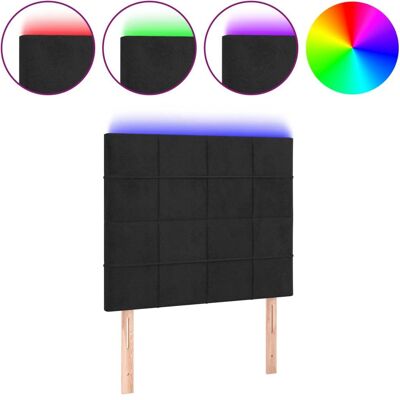 vidaXL 3122456 Kopfteil - Moderner Samt LED Bettgestell vidaXL 3122456 Kopfteil - Moderner Samt LED Bettgestell