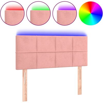vidaXL 3122477 Pinkes Kopfteil mit LED-Lichtern vidaXL 3122477 Pinkes Kopfteil mit LED-Lichtern