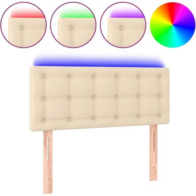 VidaXL Kopfteil Creme - Modernes LED-Design VidaXL Kopfteil Creme - Modernes LED-Design