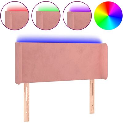VidaXL Kopfteil Pink - Modern mit LED VidaXL Kopfteil Pink - Modern mit LED