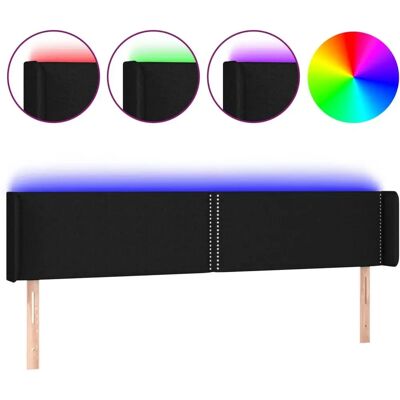 vidaXL Kopfteil mit LED - Verstellbar, Bunte Lichter, Robust Stoff vidaXL Kopfteil mit LED - Verstellbar, Bunte Lichter, Robust Stoff