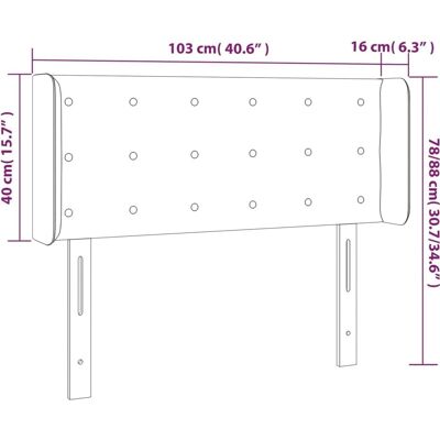 MAISONCHIC Kopfteil mit LED - Modern, Höhenverstellbar, Bunte Lichter MAISONCHIC Kopfteil mit LED - Modern, Höhenverstellbar, Bunte Lichter