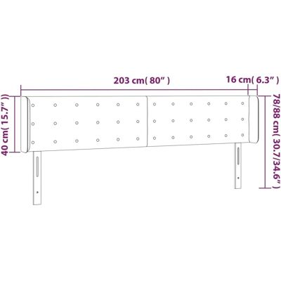 MAISONCHIC Bettkopfteil mit LED - Verstellbar & Bunte Lichter MAISONCHIC Bettkopfteil mit LED - Verstellbar & Bunte Lichter
