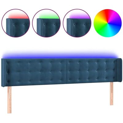 VidaXL 3123740 Kopfteil - Samt, Verstellbar, LED - Kopfteil VidaXL 3123740 Kopfteil - Samt, Verstellbar, LED - Kopfteil