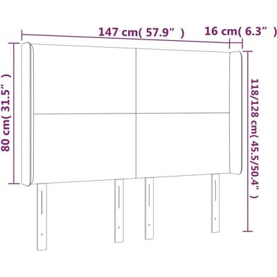 MAISONCHIC Weiß LED-Kopfteil - Bettkopfteil - Modern Beleuchtung MAISONCHIC Weiß LED-Kopfteil - Bettkopfteil - Modern Beleuchtung