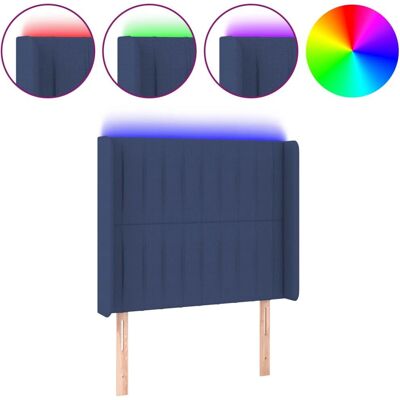 vidaXL Kopfteil Blau - Höhenverstellbar LED Modernes Schlafzimmer vidaXL Kopfteil Blau - Höhenverstellbar LED Modernes Schlafzimmer