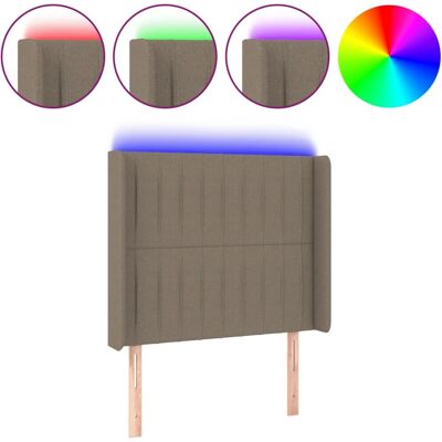 VidaXL Kopfteil Taupe - Modernes Bettzubehör VidaXL Kopfteil Taupe - Modernes Bettzubehör
