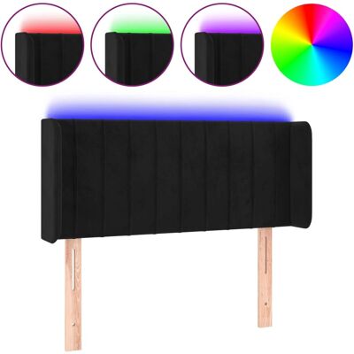 vidaXL Kopfteil - Samt LED-Beleuchtung - Verstellbar vidaXL Kopfteil - Samt LED-Beleuchtung - Verstellbar