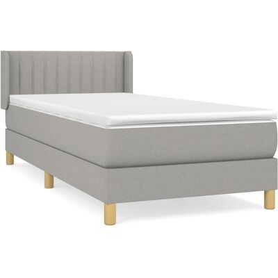 VidaXL Bett - Modell 3130385 - Hellgrau VidaXL Bett - Modell 3130385 - Hellgrau