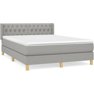 vidaXL Bett mit verstellbarem Kopfteil - Bett vidaXL Bett mit verstellbarem Kopfteil - Bett