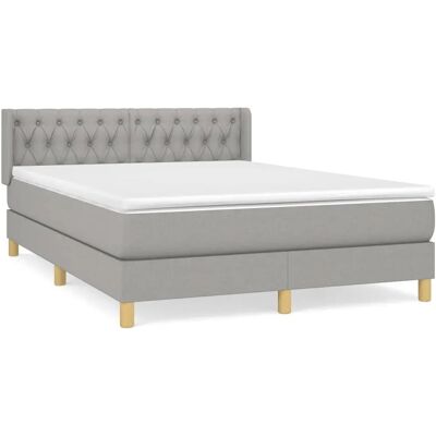 VidaXL Bett mit verstellbarem Kopfteil - Bett VidaXL Bett mit verstellbarem Kopfteil - Bett