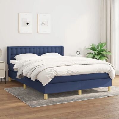 maisonchic Blaues Bett mit Taschenfederkern - Bett maisonchic Blaues Bett mit Taschenfederkern - Bett