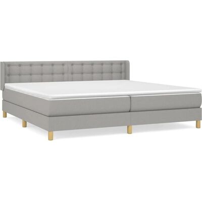 vidaXL 3130617 Bett - Hellgrau - Bett vidaXL 3130617 Bett - Hellgrau - Bett