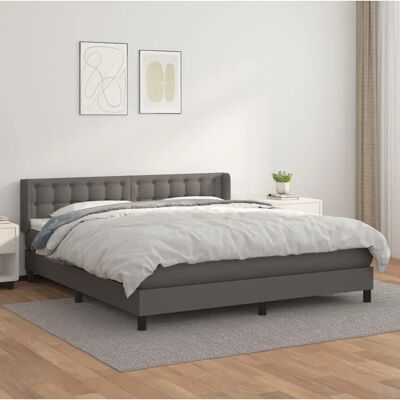 vidaXL 180x200 cm Bett mit Taschenfederkernmatratze - Bett vidaXL 180x200 cm Bett mit Taschenfederkernmatratze - Bett