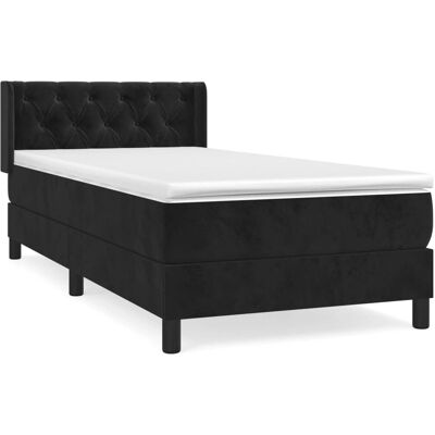vidaXL Bett mit verstellbarem Kopfteil - Taschenfederkernmatratze vidaXL Bett mit verstellbarem Kopfteil - Taschenfederkernmatratze