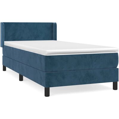 vidaXL Bett mit Samtmatratze - Bett vidaXL Bett mit Samtmatratze - Bett