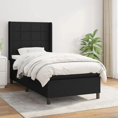 MAISONCHIC - Bett mit Taschenfederkern - Schwarz - Bett MAISONCHIC - Bett mit Taschenfederkern - Schwarz - Bett