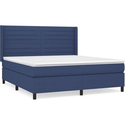 VidaXL Bett mit Verstellbarem Kopfteil - Robustes Gewebe - 180x200 cm - Bett VidaXL Bett mit Verstellbarem Kopfteil - Robustes Gewebe - 180x200 cm - Bett