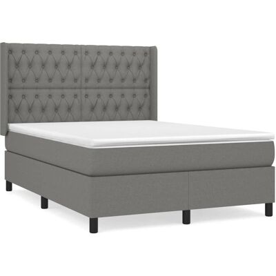 vidaXL Bett - 4027 Taschenfeder, verstellbares Kopfteil, mittelhart vidaXL Bett - 4027 Taschenfeder, verstellbares Kopfteil, mittelhart